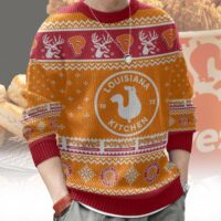 Hooktab Popeyes Ugly Christmas Sweater