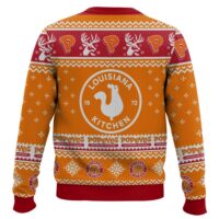 Hooktab Popeyes Ugly Christmas Sweater