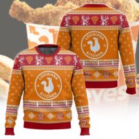 Hooktab Popeyes Ugly Christmas Sweater