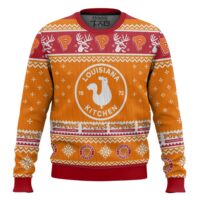 Hooktab Popeyes Ugly Christmas Sweater