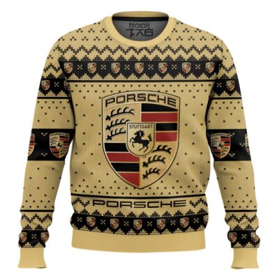 Porsche Ugly Christmas Sweater