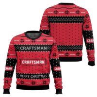 Hooktab Power Tools Craftsman Ugly Christmas Sweater
