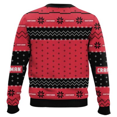 Hooktab Power Tools Craftsman Ugly Christmas Sweater