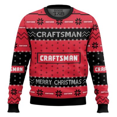 Power Tools Craftsman Ugly Christmas Sweater