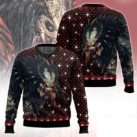 Hooktab Predator Alien Ugly Christmas Sweater
