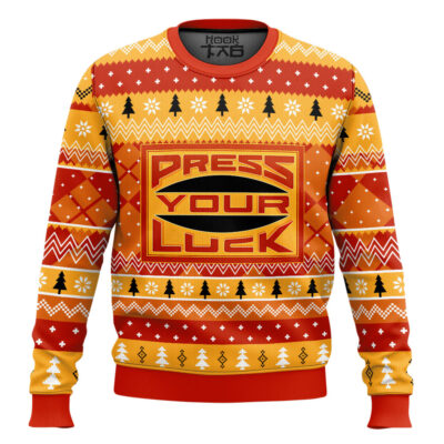 Press Your Luck Ugly Christmas Sweater