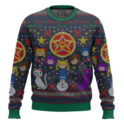 Pretty Guardians Sailor Moon Ugly Christmas Sweater