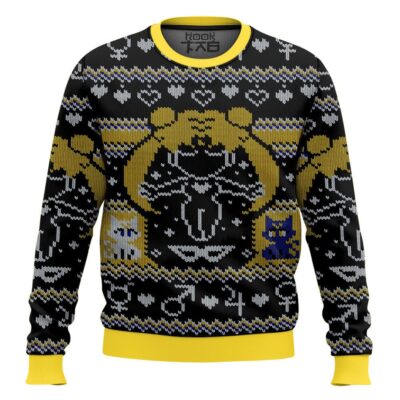 Pretty Usagi Sailor Moon Ugly Christmas Sweater