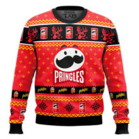 Hooktab Pringles Ugly Christmas Sweater