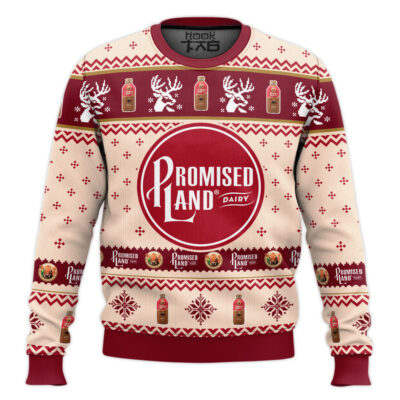 Promised Land Dairy Ugly Christmas Sweater
