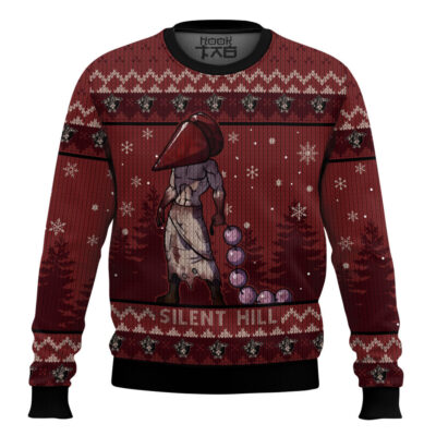 Pyramid Head Silent Hill Ugly Christmas Sweater