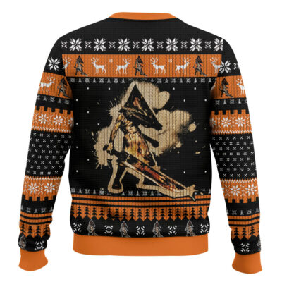 Hooktab Pyramid Thing Silent Hill Ugly Christmas Sweater