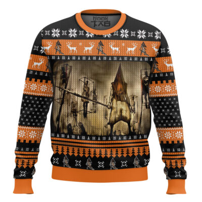 Pyramid Thing Silent Hill Ugly Christmas Sweater