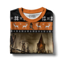 Hooktab Pyramid Thing Silent Hill Ugly Christmas Sweater