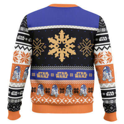 Hooktab R2-D2 Star Wars Ugly Christmas Sweater
