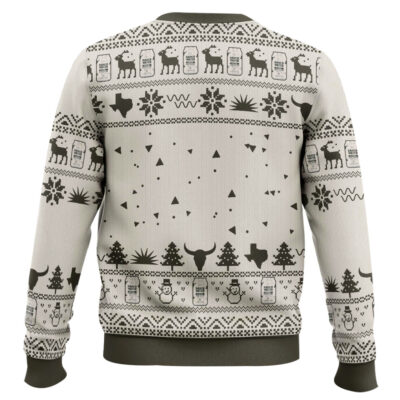Hooktab Ranch Water Seltzer Ugly Christmas Sweater