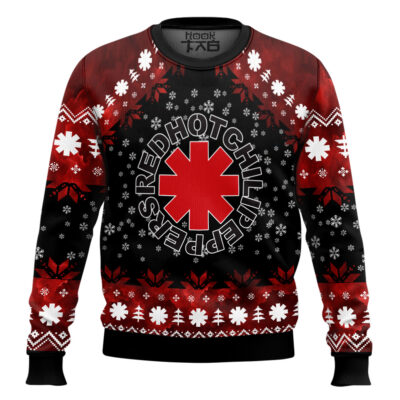 Red Hot Chili Peppers Ugly Christmas Sweater