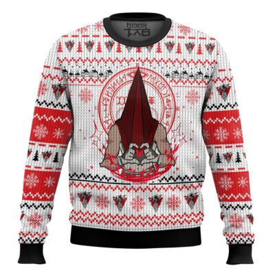 Red Pyramid Thing Silent Hill Ugly Christmas Sweater