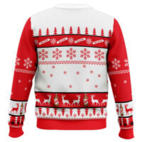 Hooktab Red Stripe Beer Ugly Christmas Sweater