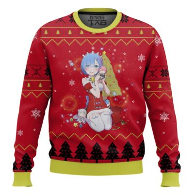 Rem Re:Zero Ugly Christmas Sweater