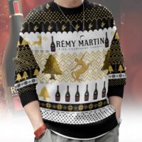 Hooktab Remy Martin Cognac Fine Champagne Ugly Christmas Sweater
