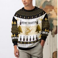Hooktab Remy Martin Cognac Fine Champagne Ugly Christmas Sweater