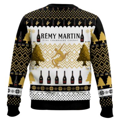 Hooktab Remy Martin Cognac Fine Champagne Ugly Christmas Sweater