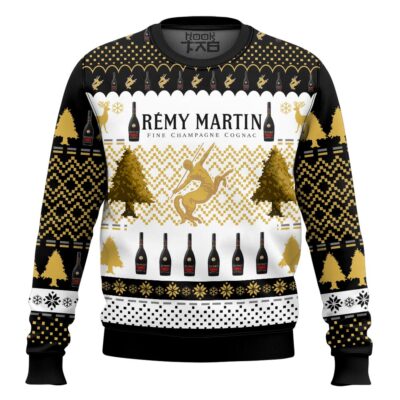Remy Martin Cognac Fine Champagne Ugly Christmas Sweater