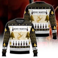 Hooktab Remy Martin Cognac Fine Champagne Ugly Christmas Sweater