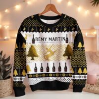 Hooktab Remy Martin Cognac Fine Champagne Ugly Christmas Sweater