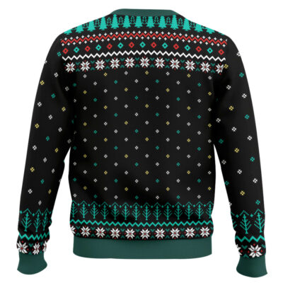 Hooktab Respiratory Lights Ugly Christmas Sweater