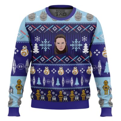 Rey Jedi Star Wars Ugly Christmas Sweater