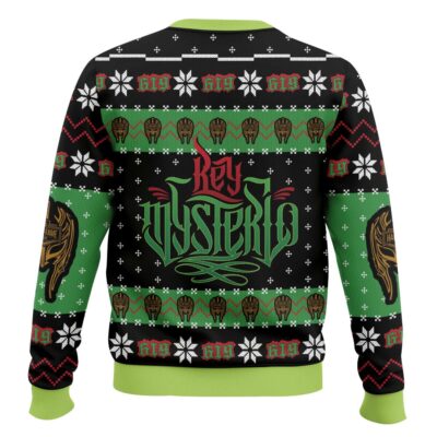 Hooktab Rey Mysterio The Master Of The 619 WWE Ugly Christmas Sweater