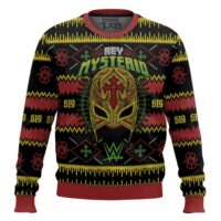 Hooktab Rey Mysterio WWE Ugly Christmas Sweater