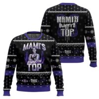 Hooktab Rhea Ripley Mamis Always On Top WWE Ugly Christmas Sweater