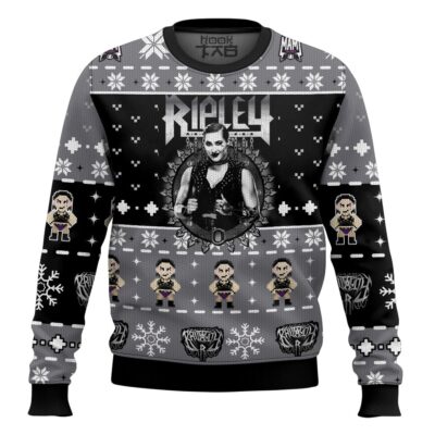 Rhea Ripley WWE Ugly Christmas Sweater