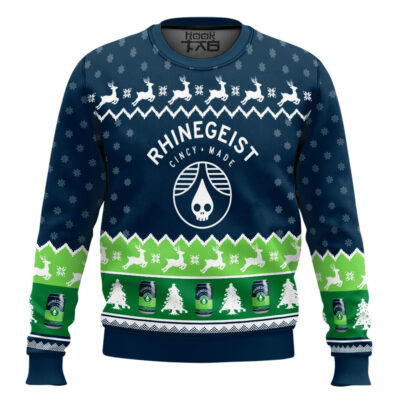 Rhinegeist Truth Cincy Made Ugly Christmas Sweater