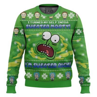 Rick And Morty I'm Sweater Ugly Christmas Sweater