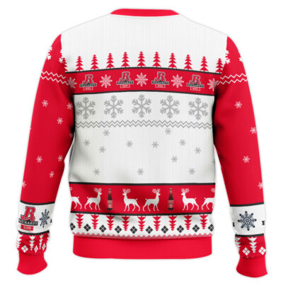 Hooktab Rickards Red Beer Ugly Christmas Sweater