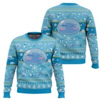 Hooktab Rimuru Slime That Time I Got Reincarnated As A Slime Ugly Christmas Sweater
