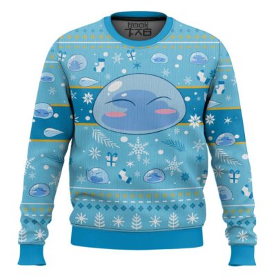 Rimuru Slime That Time I Got Reincarnated As A Slime Ugly Christmas Sweater