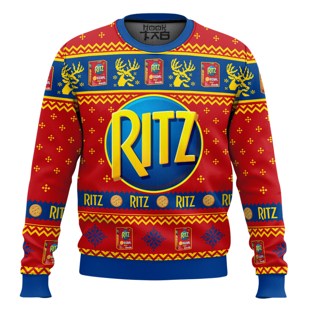 Hooktab Ritz Ugly Christmas Sweater Hooktab Ritz Ugly Christmas Sweater