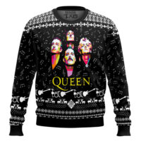 Hooktab Rock Christmas Queen Ugly Christmas Sweater