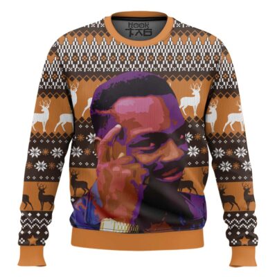 Roll Safe Meme Ugly Christmas Sweater