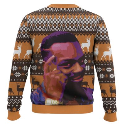 Hooktab Roll Safe Meme Ugly Christmas Sweater