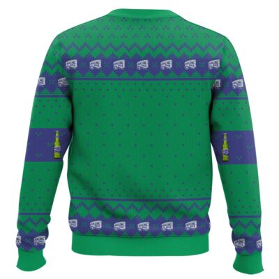 Hooktab Rolling Rock Extra Pale Ugly Christmas Sweater