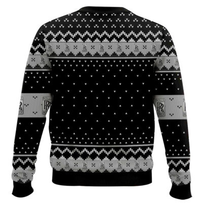 Hooktab Rolls-royce Ugly Christmas Sweater