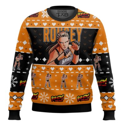 Ronda Rousey WWE Ugly Christmas Sweater