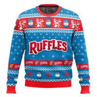 Hooktab Ruffles Ugly Christmas Sweater