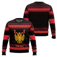 Hooktab Rumple Minze Peppermint Liquor Ugly Christmas Sweater